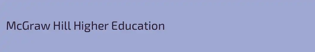 McGraw Hill Higher Education